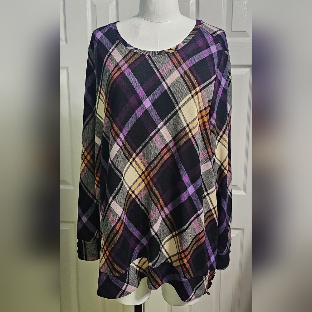 Erin London Women's Long Sleeve Top XXL